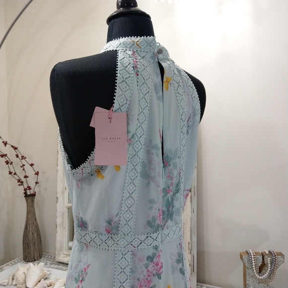 🍒NWT🍒 TED BAKER MIDI DRESS - Picture 10 of 13